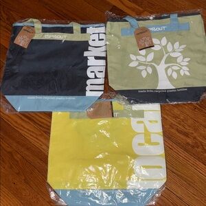 Sprout eco friendly market bags $23 each or 2x30